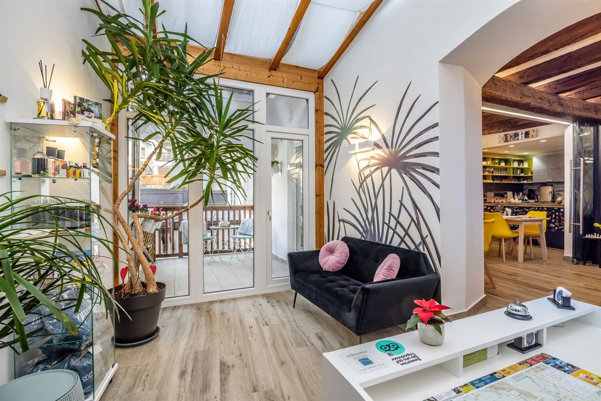 Reception con vista balcone- Maison Valentina